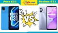 Realme C31 vs Xiaomi Poco C31