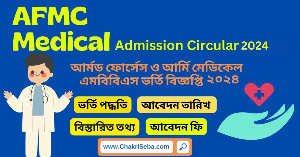 AFMC Medical Admission Circular
