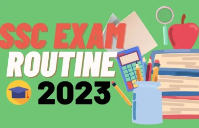 SSC Exam Routine 2023